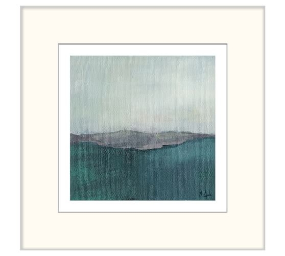 Sea Mist - SET OF 2, ONE OF EACH STYLE - 20" x 0.8" x 20" - Framed - Image 0