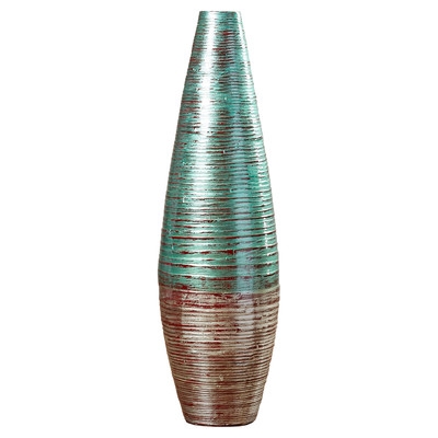 Haslam Bamboo Laquer Vase - Image 0