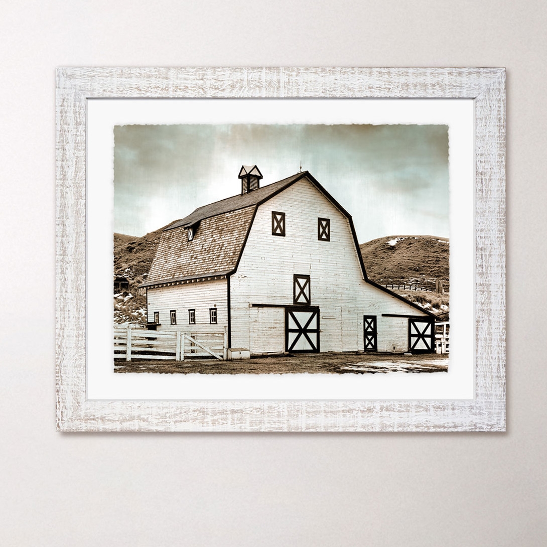 Farmhouse Framed Print III - 19" H x 26" W - wood frame - Image 0