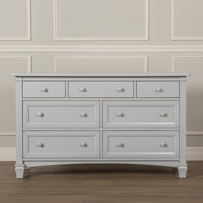 6 Drawer Dresser - Dove Grey - Image 0