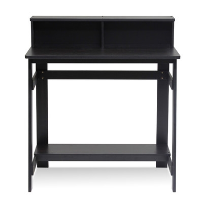 Simplistic Computer Desk with Built-in Hutch - Image 0