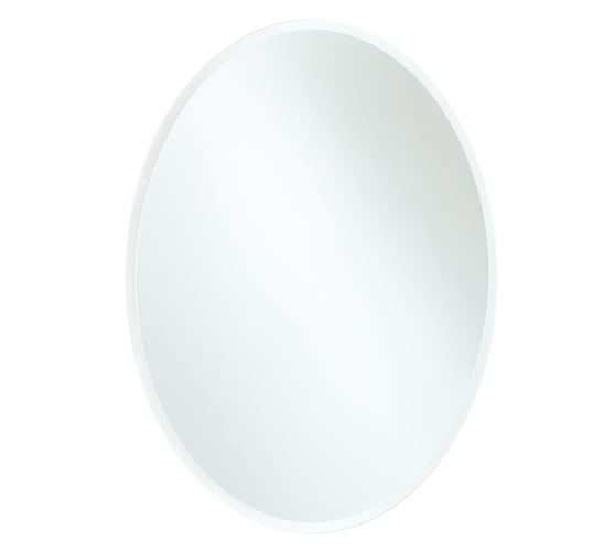 Eleanor Frameless Mirrors - Large Oval - Image 0
