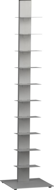 Array silver bookcase - Image 0