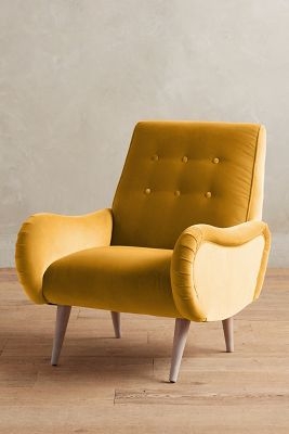 Velvet Losange Chair - Image 0