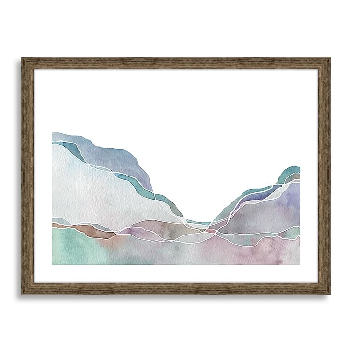 Minted for west elm - Terrain No. 2 - 21x17, Framed with mat - Image 0
