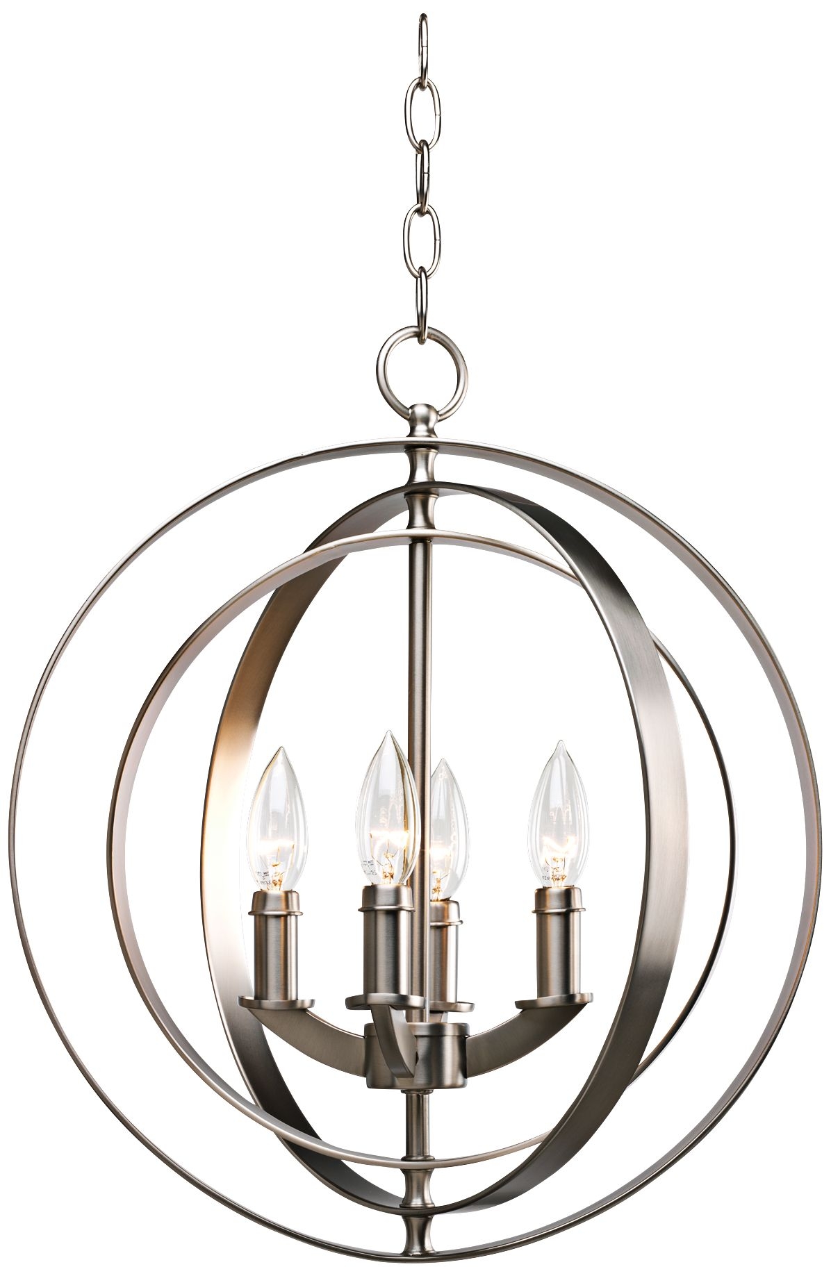 Equinox Collection Silver 16" Wide Pendant Light - Image 0
