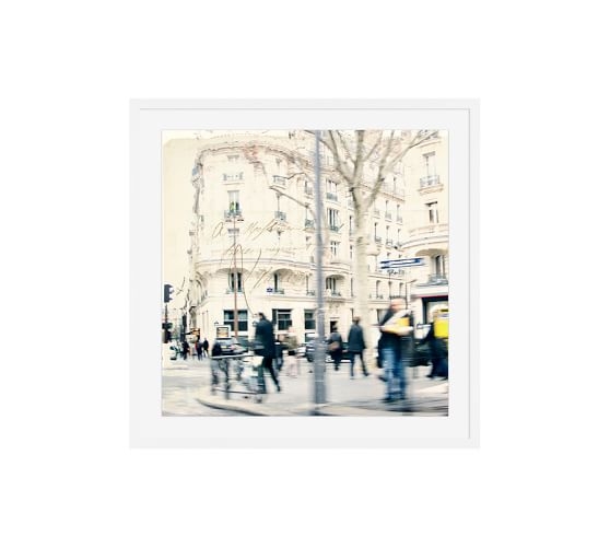Postcard from Paris - 25x25, Mat, Framed - Image 0