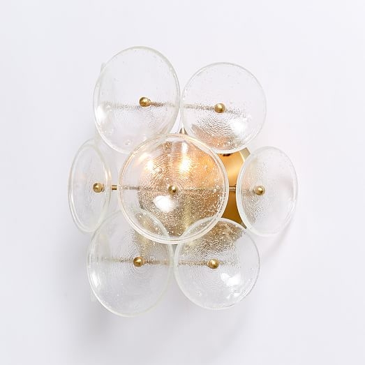 Glass Disc Sconce - Image 0