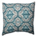 Tipton Frost Throw Pillow-18"x18"-Blue-Polyester/Polyfill Fill - Image 0