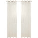 Tripoli Sheer Single Curtain Panel - Beige, 95x54 - Image 0