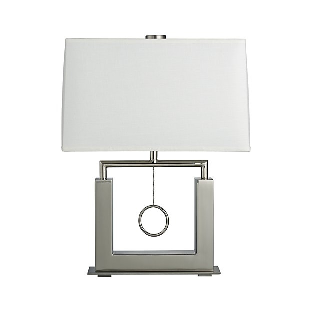 Charles Nickel Table Lamp - Image 0