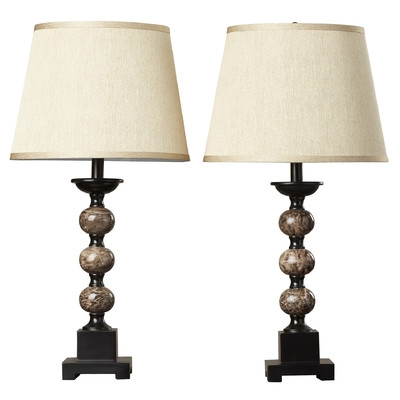 Alger 29" H Table Lamp with Empire Shade -Set of 2 - Image 0