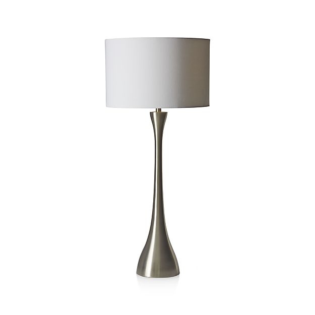 Melrose Nickel Buffet Lamp - Image 0