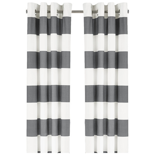 Nautica Cabana Stripe Drape Curtain Panel  (Set of 2) - Image 0