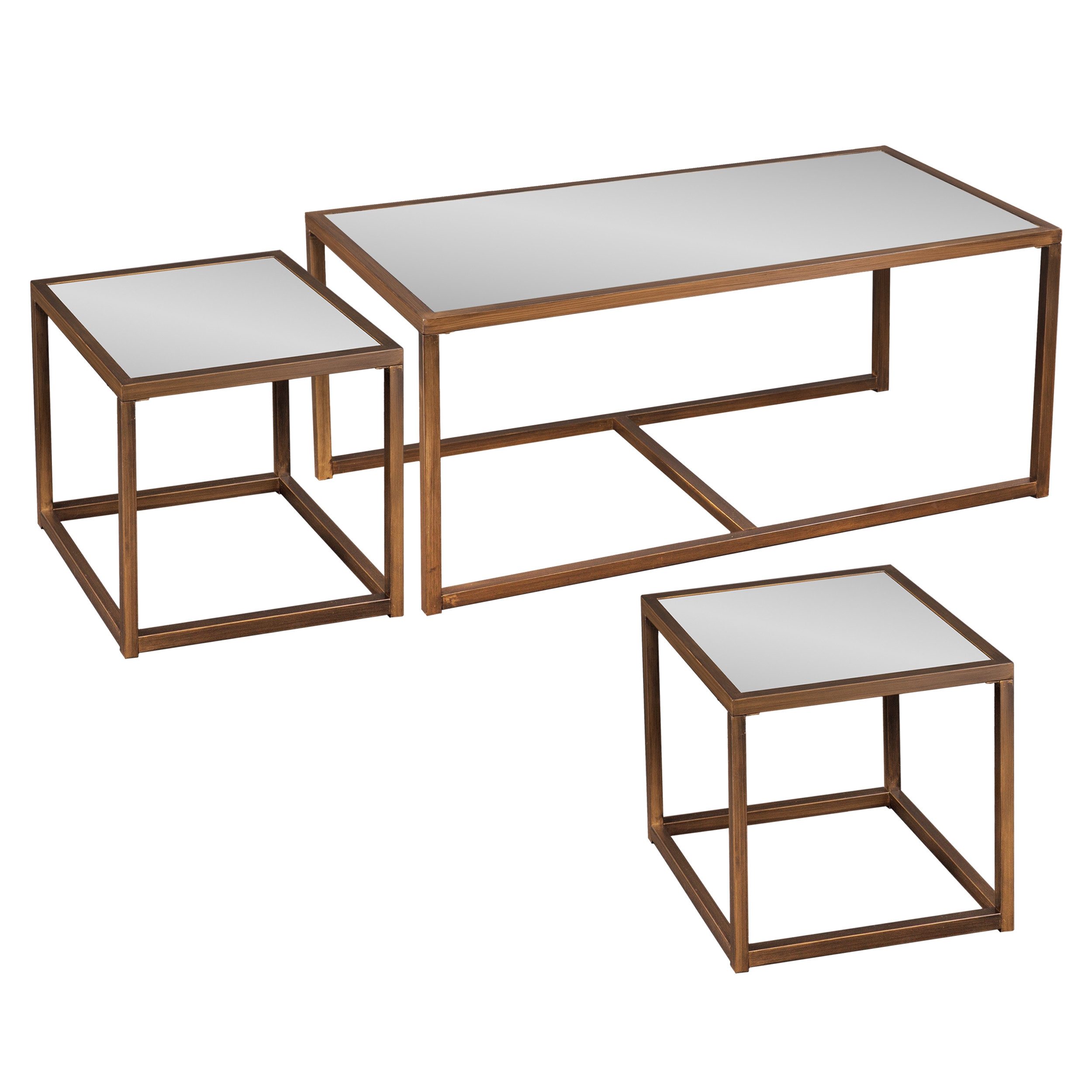 Hardy 3 Piece Nesting Coffee Table Set - Image 0