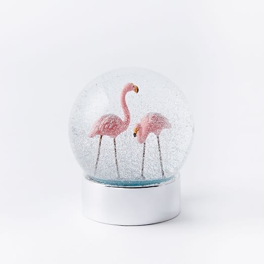 Summer Snow Globes - Flamingo - Image 0