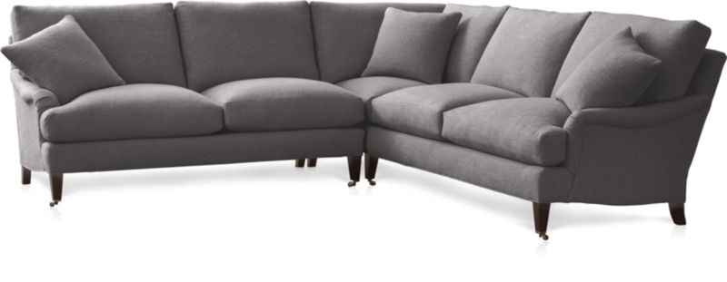 Essex 2-Piece Sectional Sofa with Casters - Image 0