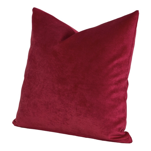 Padma Throw Pillow - Flame - 17" H x 17" W - Polyester fill - Image 0