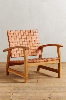 Leather Loom Armchair - Image 0