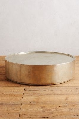 Trumma Coffee Table - White Metal - Image 0