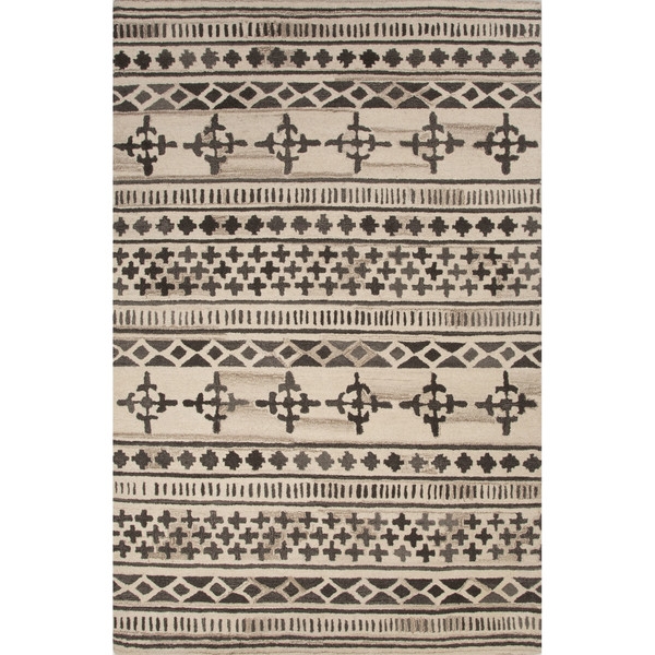 Bristol By Rug Republic Wool Brown/Ivory Hand Tufted Area Rugby Jaipur Rugs - Image 0