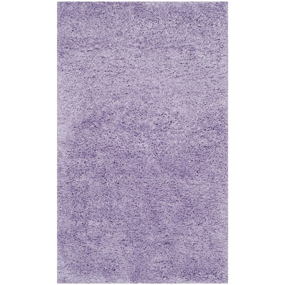 Lilac Shag Area Rug - Image 0