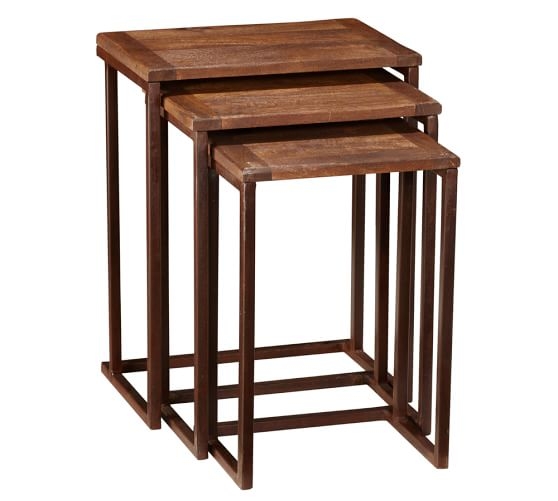 Granger Reclaimed Wood Nesting Tables - Image 0