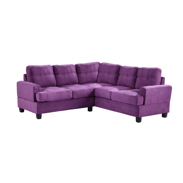 Sectional - Purple - Image 0