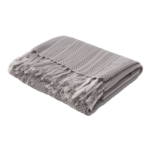 Posy Handloom Modern Throw Blanket - Image 0