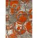 Jax Burnt Orange/Gray Area Rug - 5'2" x 7'6" - Image 0