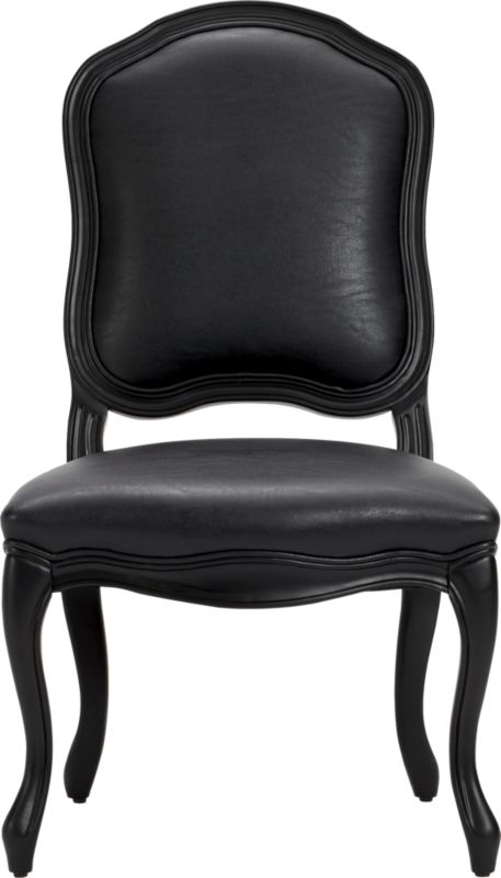 Stick around black side chair - Image 0