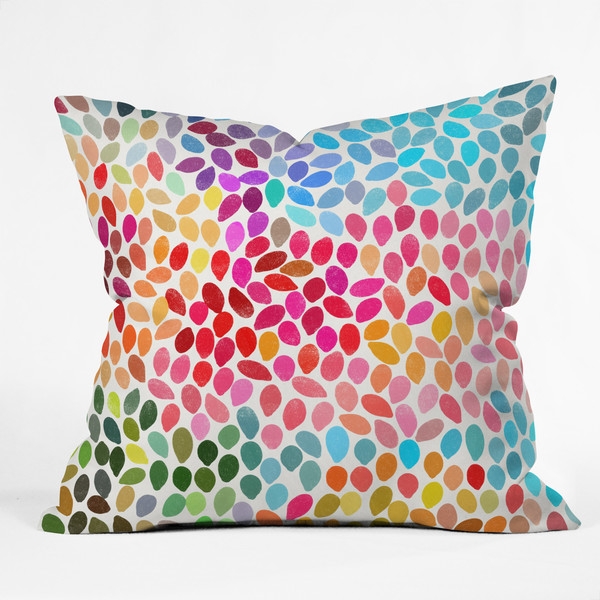 Garmina Throw Pillow - 18" x 18"; Polyester/Polyfill - Image 0
