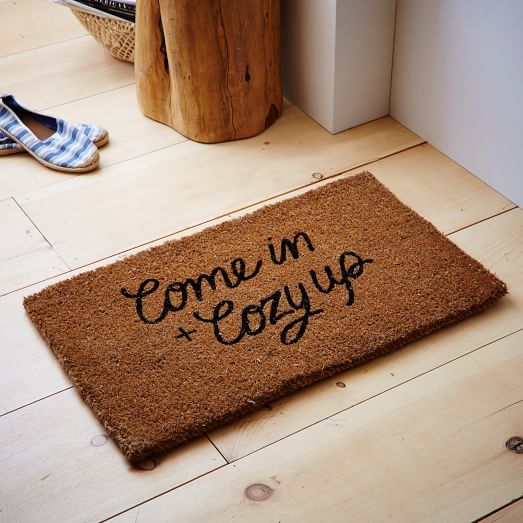 Come In and Cozy Up Coir Doormat - Image 0