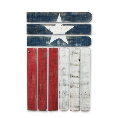 Natural Reclaimed Texas Flag Wall Decorby Recherche - Image 0