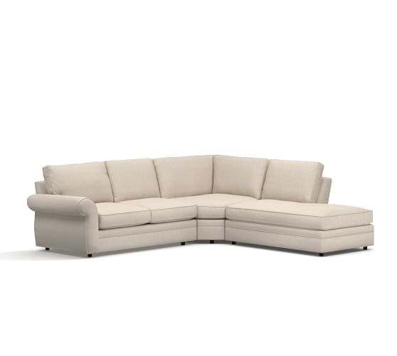Pearce Upholstered 3-Piece Bumper Sectional - Image 0