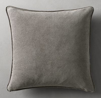 BELGIAN LINEN STONEWASHED BRUSHED WEAVE PILLOW COVER - Insert not included - Image 0