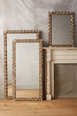 Studded Pyramid Mirror - Small - Image 0