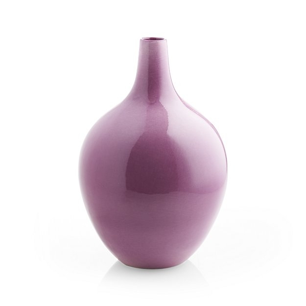 Elinda Large Vase-Dark Pink - Image 0