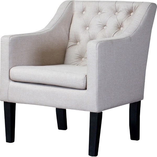 Baxton Studio Brittany Club Chair - Gray - Image 0