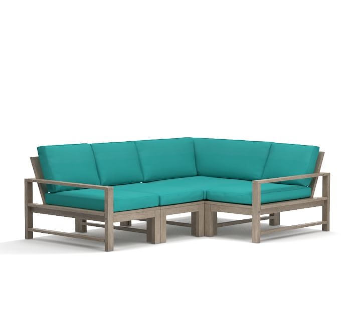 Indio Sectional Set- Sectional Cushions- 4-Piece- Aruba - Image 0