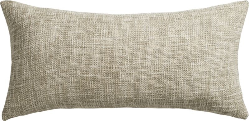 Format natural 23"x11" pillow with down-alternative pillow - Image 0
