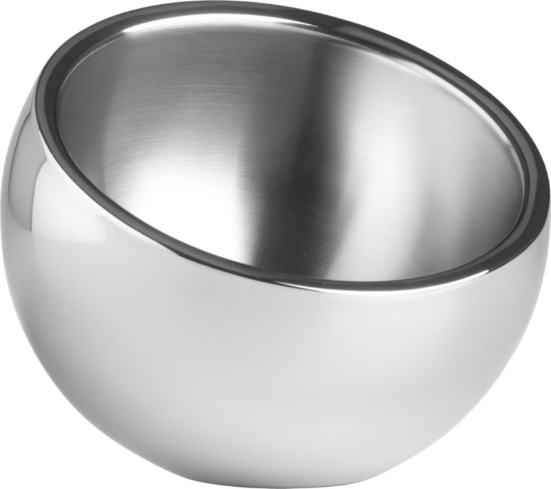 stainless steel snack bowl - Image 0