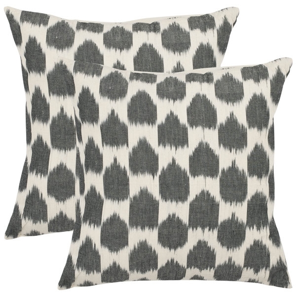 Safavieh Moments 18" Decorative Pillows (Set of 2) - Polyester fill - Image 0