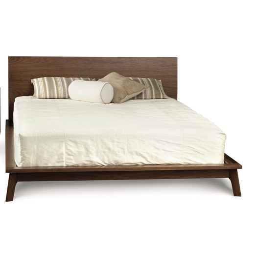Catalina Bed - Queen - Natural Walnut - Image 0