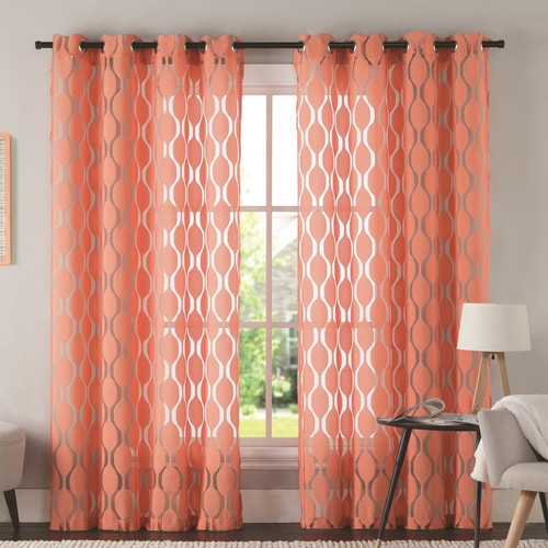 Aria Single Curtain Panel -84" - Image 0
