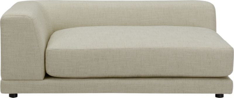 Uno 2-piece sectional sofa- Cream puff - Image 0