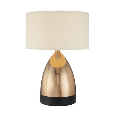 Modern Table Lamp with Drum Shade - Image 0