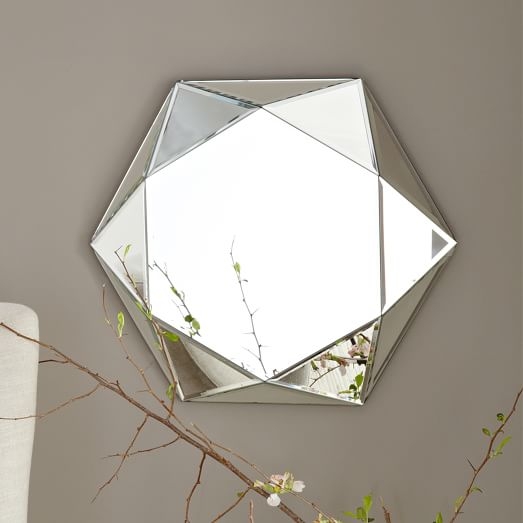 Faceted Mirror - Small - Image 0