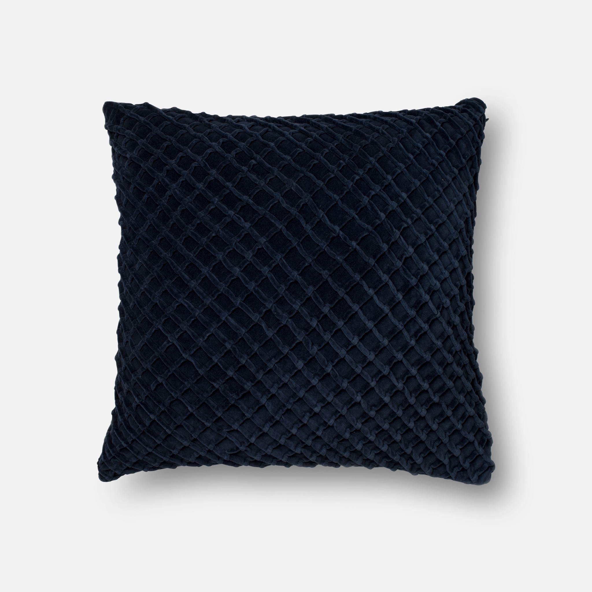 P0125 Navy Pillow - 22x22 - with insert - Image 0