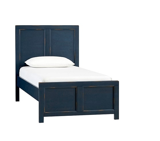Tucker Bed, Twin, Navy - Image 0